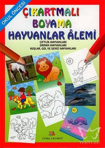 Çıkartmalı Boyama - Hayvanlar Alemi